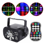 Mini Raio Laser Iluminação Rgb E Uv Usb Canhão De Luz Strobo