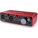 Focusrite Scarlett 2i2 3rd Gen Interfaz Audio 2x2 2 Mic Pre