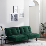 Edenbrook Gilman Futon - Sofa Cama Futon - Futon Pequeno - M