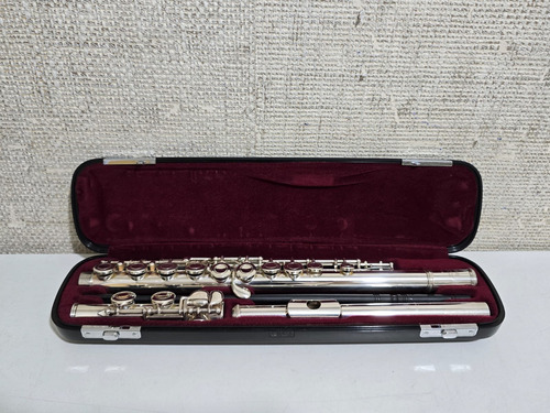 Flauta Transversal Yamaha Yfl 311 Ll Prata Usado Ref: 596