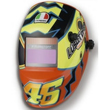 Careta Fotosensible Lusqtoff  Mod St-46  Valentino Rossi