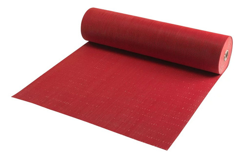 Piso Pvc Wet Area Color Rojo Ancho 1.2mts Espesor 5mm