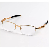 Armação De Grau Oculos Descanso Lupa Molinha X Metal +estojo
