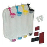  Kit Bulk Ink P/ Hp Canon Impressora  + 4 Litros Tintas 664