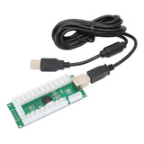 Cable Usb Para Codificador De Juegos Arcade Qm070921, Consol