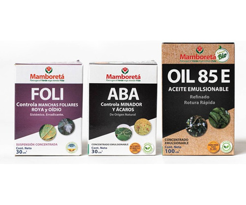 Combo Mamboretá® Foli + Aba + Oil 85e Ballester Grow