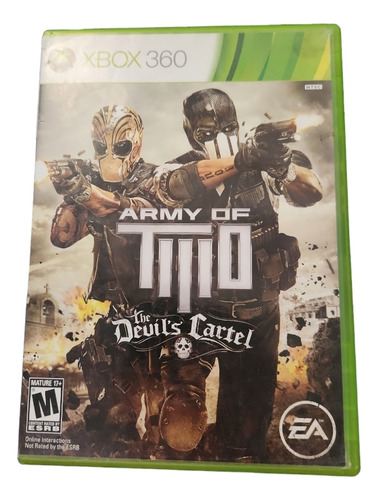 Army Of Two The Devils Cartel Xbox 360 Fisico