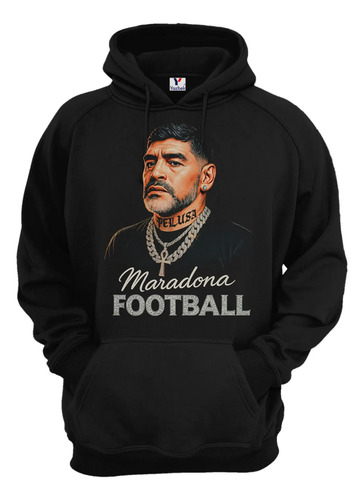 Sudadera Maradona, Unisex Capucha Y Cangurera 01