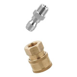 2 X Pressure Washer Quick Connector Easy Connection