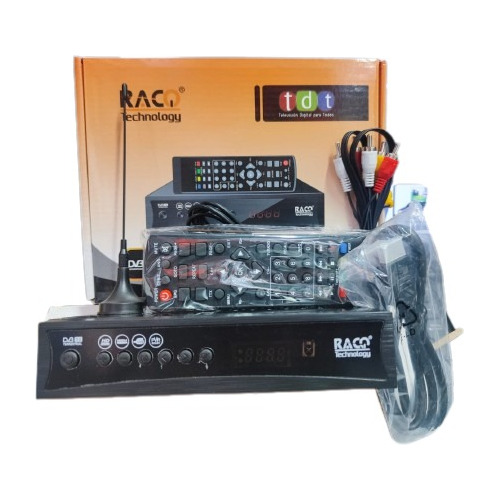 Tdt Receptor Tv Digital Raco Control Hdmi Antena 