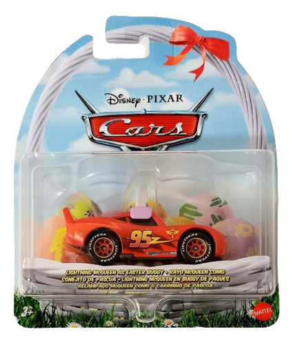 Rayo Mcqueen Conejito De Pascua Cars Disney Pixar Mattel