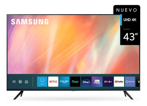 Smart Tv Samsung 43  Uhd 4k Au7000