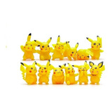 6 Figuritas Pokemon Pikachu Para Cumpleaños