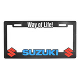 Par Portaplacas Suzuki Way Of Life Universal Auto