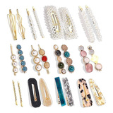 Gift 24pcs/set Pearl Hair Clip Hair Clip