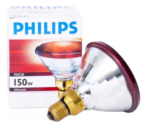Lâmpada Medicinal Infravermelho Philips 150w Par38 Original