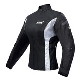 Chaqueta De Motociclista Hwk Black/white Xx-large