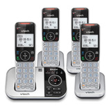 Teléfono Inalámbrico Vtech Vs112-4 Dect 6.0 Bluetooth 4...