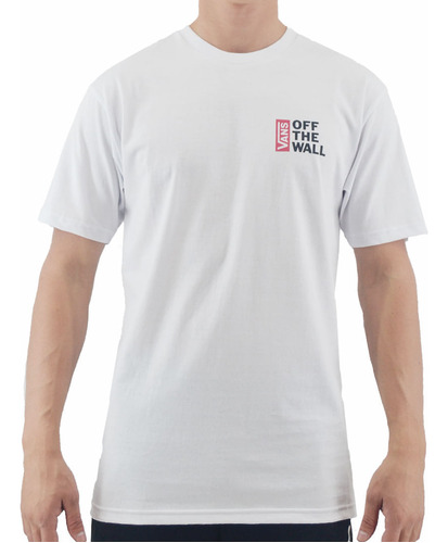 Remera Vans Hombre Off The Wall Classic Ss Manga Corta