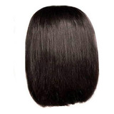 Cabello Negro Brasileño, Corto, Liso, De Alta Calidad, Natur