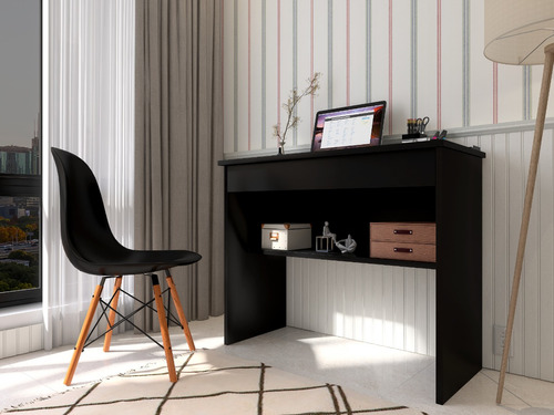 Conj Escrivarinha Industrial Home Office C/ Cadeira Eames