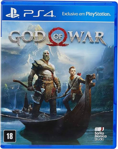 God Of War Playstation 4 Ps4 Jogo Em Mídia Física