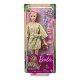 Boneca Barbie Com Cachorrinho Bem Estar Spa Gkh73e - Mattel