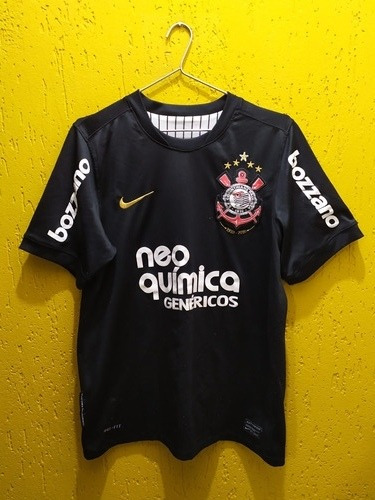 Camisa Do Corinthians Nike Preta#10