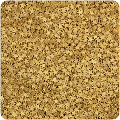 Sprinkles Confetti Estrella Dorada Frasco 100grs Comestible | MercadoLibre