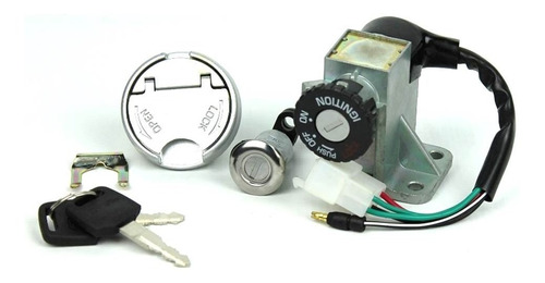 Kit Suiche Kymco Agility Switch Encendido Tapa Gasolina Nake