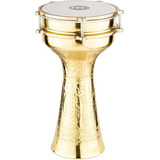 Meinl He-214 Darbuka Cobre Y Laton 7 1/2 Pulgadas Percusión Color Dorado