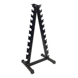 Rack Tipo Torre Para 10 Pares De Mancuernas 