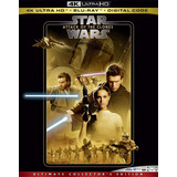 Star Wars 2 Ataque De Los Clones Pelicula 4k Ultra Hd + Bd