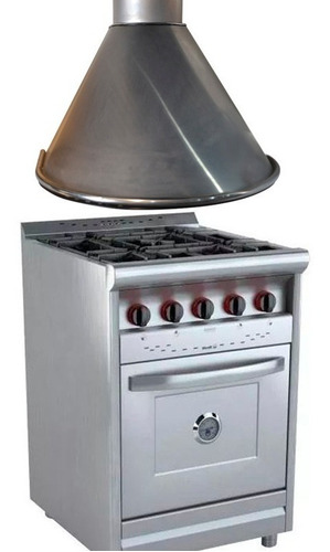 Combo Cocina Morelli Country 550 4h Campana Colucci Semi C