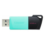 Memoria Usb Kingston Datatraveler Exodia M Dtxm/256gb 1pza