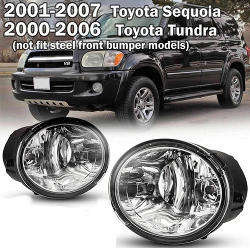 Faros Neblina Toyota Tundra , Sequoia 00/06 Precio Por Par Foto 2