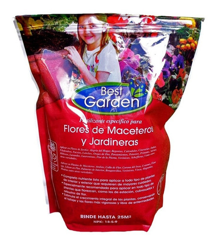 Fertilizante Específico Flores De Macetero Y Jardineras 1 Kg