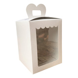 Caja Tipo Tienda- Caja Feliz  C/visor X 10 U.- 17 X 17 X 22-