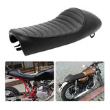 Asiento Moto Cafe Racer, Custom, Brat, Rayas