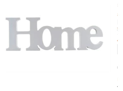 Letras De Madera  Home  Blanca