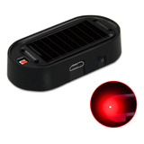 Luz Led De Seguridad Alarma Simulada Solar Recargable Usb