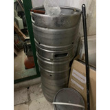 Barril De Inoxidable Cerveza Vacio 50 Litros