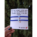 Pulseras Para Mejores Amigas Bff Cuarzo Electrificado