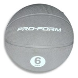 Pelota Medicinal Pro-form Texturizada, Para Ejercicio 6 Lb