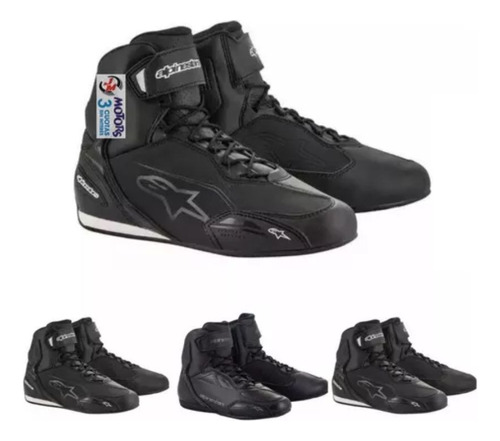 Jm Nuñes Zapatillas Moto Alpinestars Oficial Faster 3 Shoes 