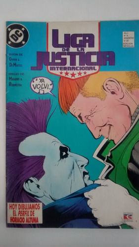 Liga De La Justicia Internacional N°14 - Dc Comics - Usado