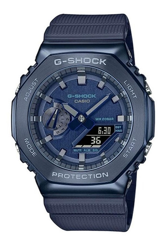 Reloj Casio G-shock Gm-2100n-2a Caja Acero Agente Oficial 