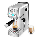 Máquina De Café Espresso Casabrews 20 Bar Profesional Acero