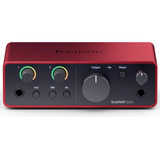 Focusrite Scarlett Solo 4ta Gen Interfaz De Audio Usb-c