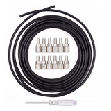 Juego De 12 Cables De Instrumento Para Guitarra Dc Compacta